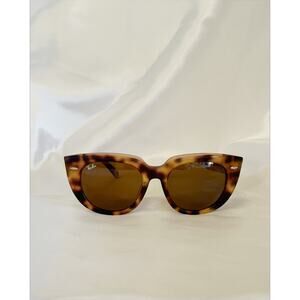 RAY BAN Doreen Cat Eye Sunglasses Havana Tortoise Shell With Case NEW